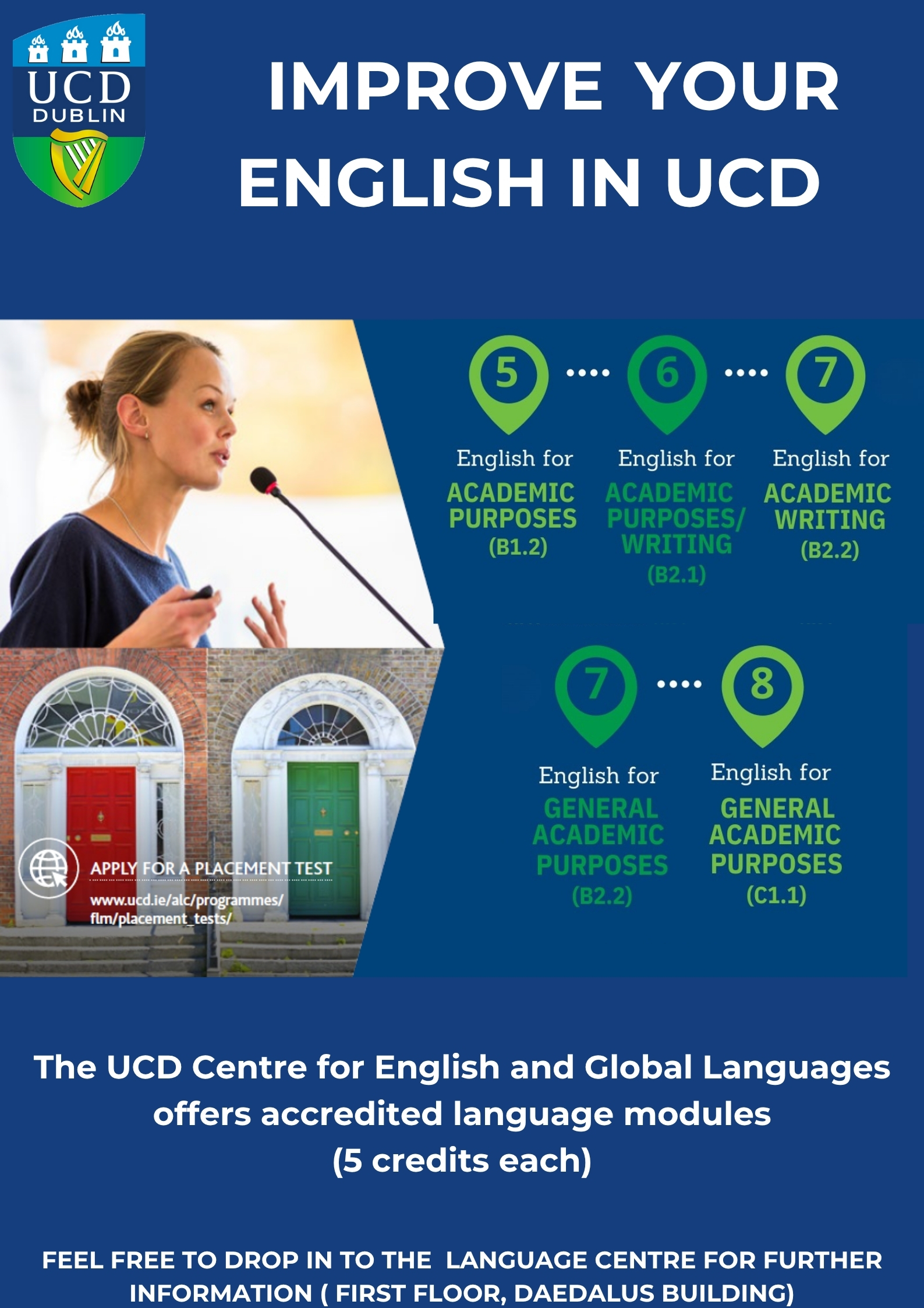 English modules leaflet 2025